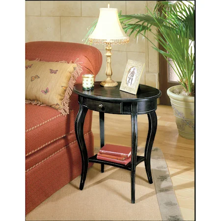 Oval Accent Table